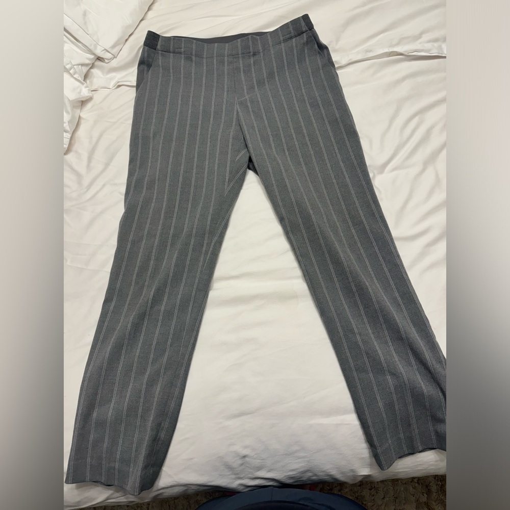 Uniqlo Striped Pull-On Trouser Pants Size Large